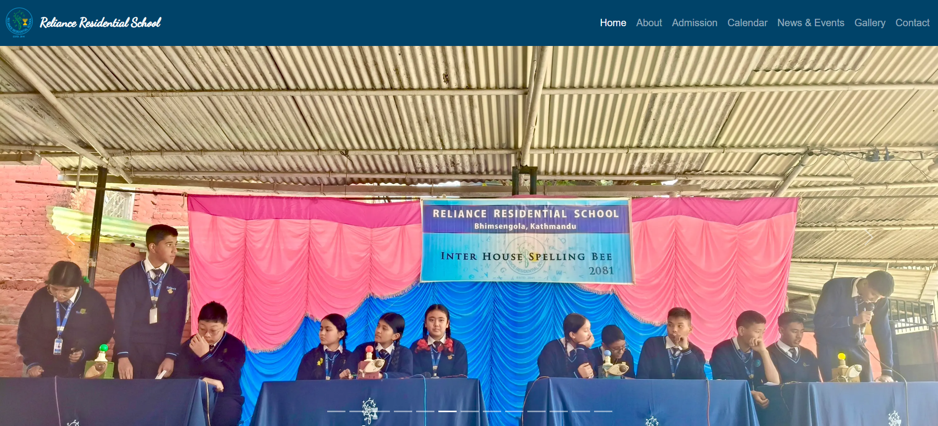 Reliance Residential CMS Website